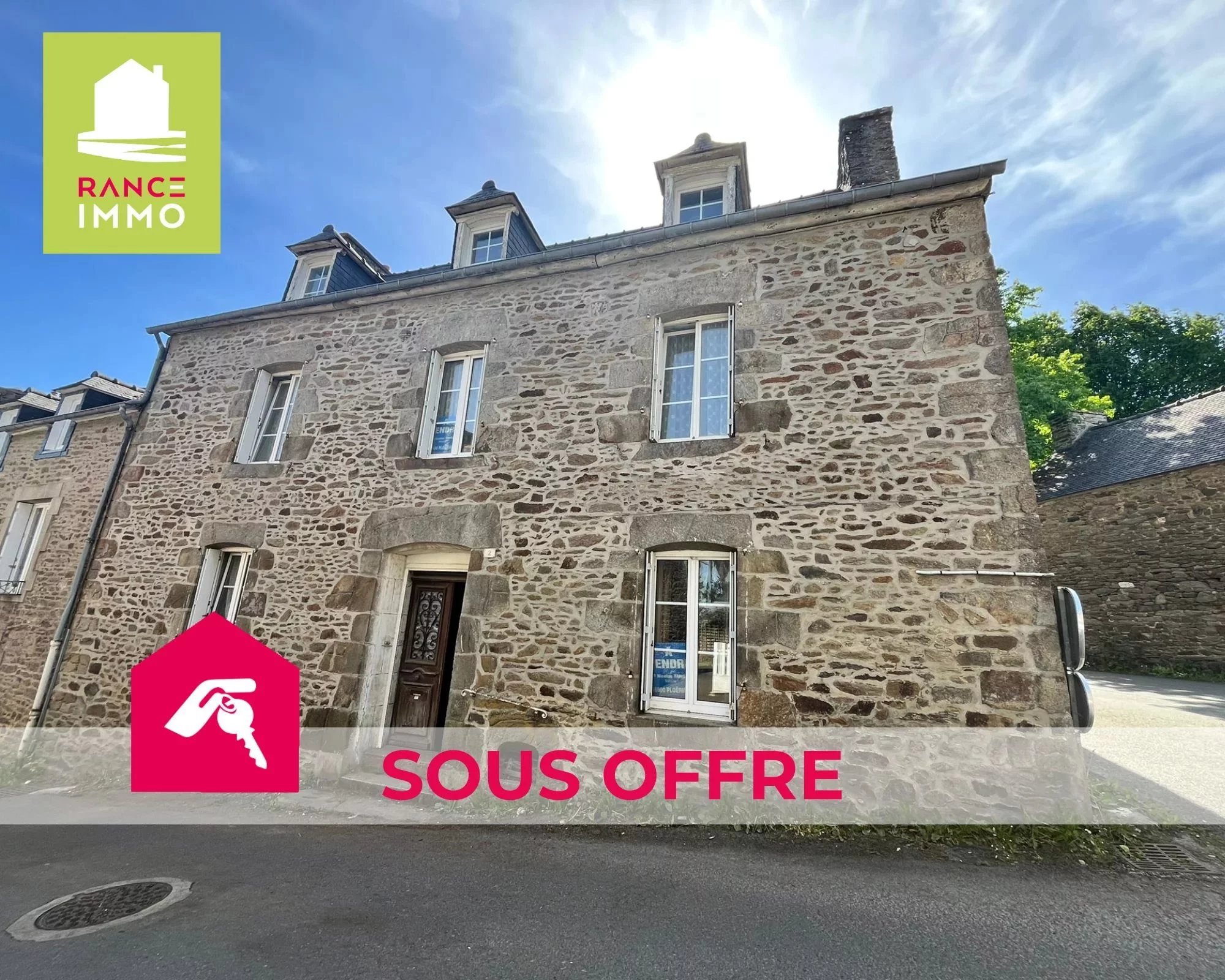 Immeuble de rapport à fort potentiel – Centre-bourg de Plouër-sur-Rance