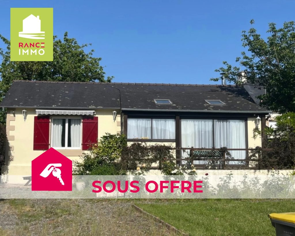 Maison vue Rance – Port de Lyvet – Plain-pied – Garage – Entre Dinan, Dinard et Saint-Malo »