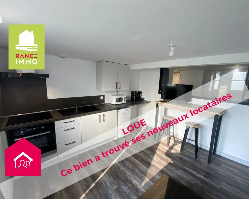 EN EXCLUSIVITE – STUDIO MEUBLE 26.80 m2- CENTRE HISTORIQUE DE DINAN